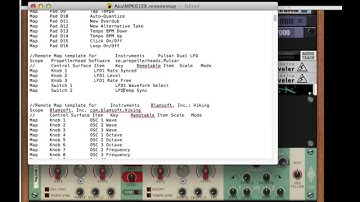 Reason Remote Mapping Tutorial