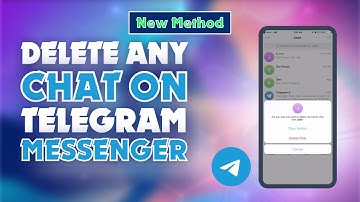 How to Delete Any Chat on Telegram Messenge  |  Skill Wave