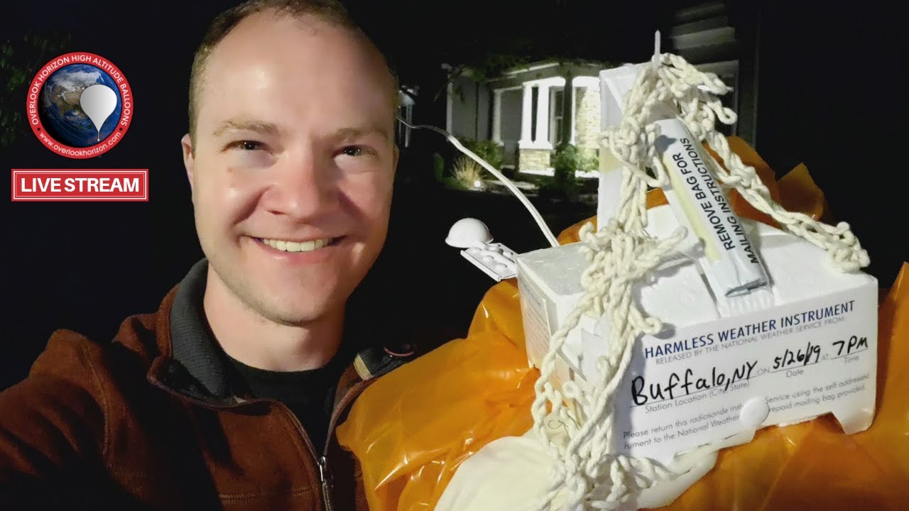 Ham Radio Weather Balloon Radiosonde Hunting 🔴 LIVE YouTube