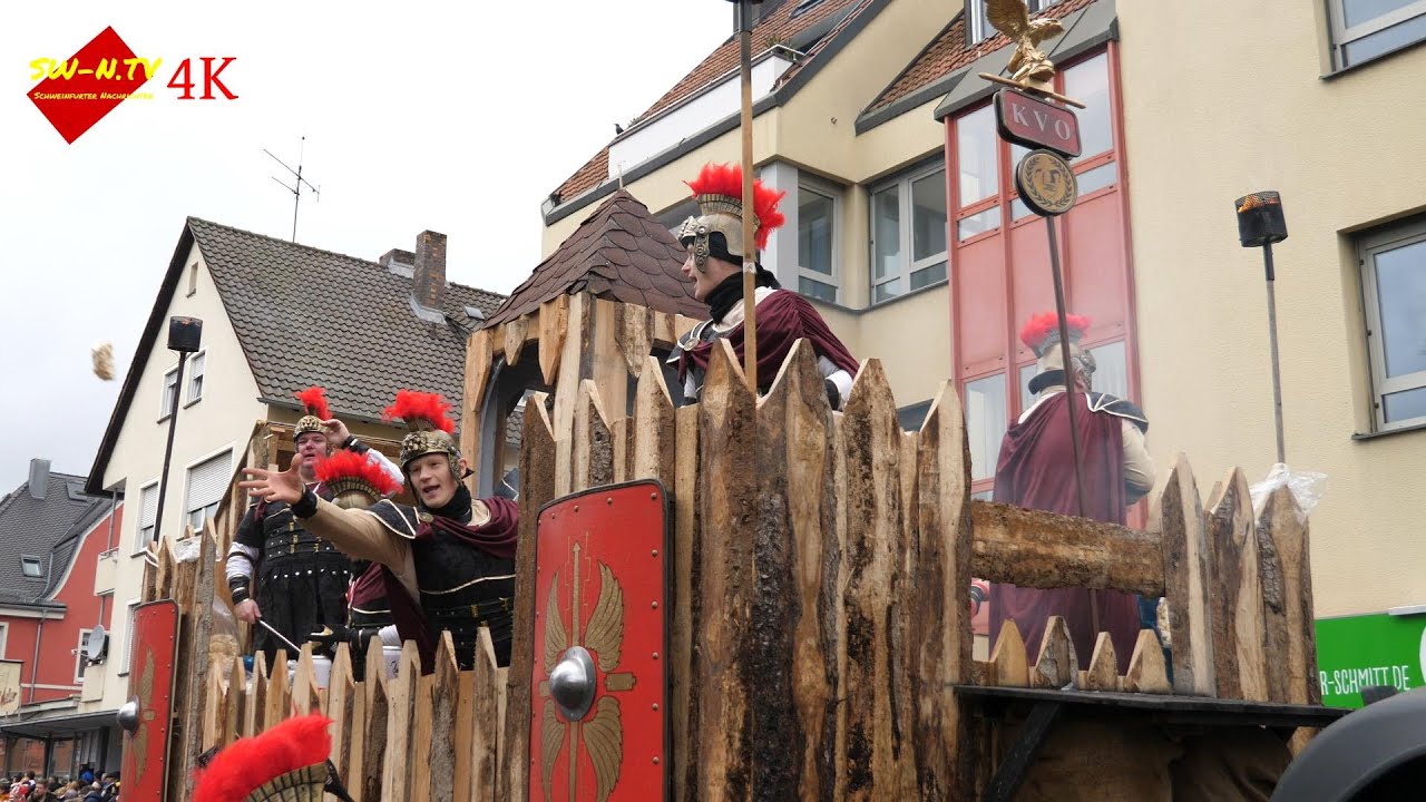 Der #Faschingsumzug aus  #Schweinfurt 2020