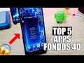 TOP 5 MEJORES APPS PARA FONDOS DE PANTALLA CON MOVIMIENTO EN 3D Y 4D!! ✅💯