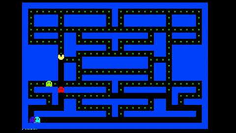 Pillman in 512 bytes of x86 assembler (boot sector)