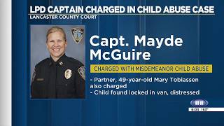 Details Lincoln police captain charged with misdemeanor child abuse after toddler left alone in locked va... Guide