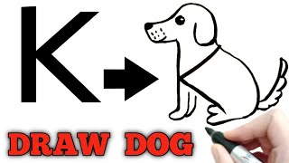 Draw Dog Easy Drawing For Kids