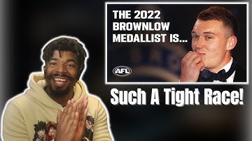 AMERICAN REACTS Most intense Brownlow Medal finish in ages! | Patrick Cripps