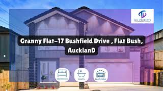 17 Bushfield Drive, Flat Bush, Auckland - Granny Flat for Rent @ just $510/week