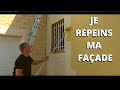 Je repeins les murs de ma maison