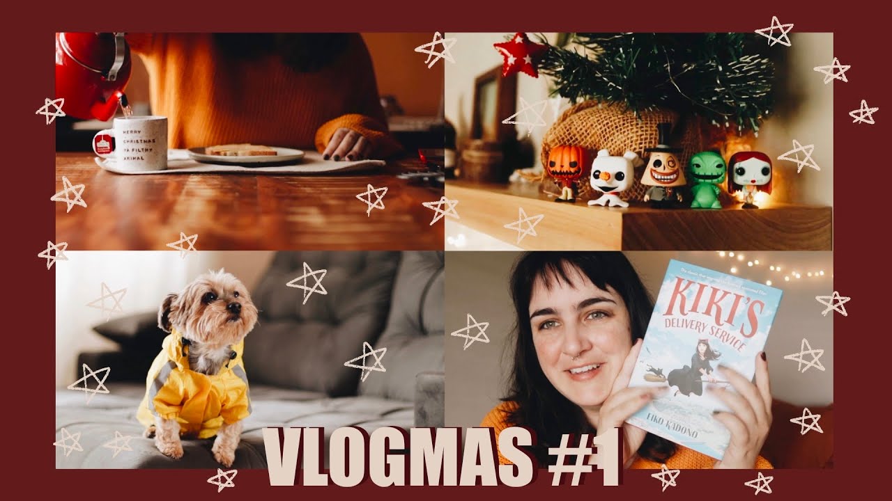 🎄✨ vlogmas: filmes natalinos, funkos, book hauk, mimos, chuva e spockinho