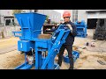 How to change interlocking brick mould to paver mould Hby2-15