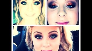 Fierce Copper Sparkle Makeup Look