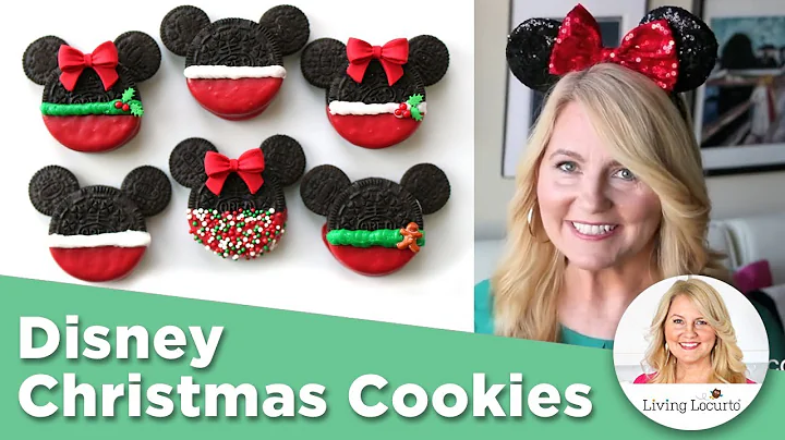 Disney Christmas Cookies - Mickey & Minnie Mouse OREO Cookie Recipe