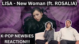 K-Pop Newbies React Lisa - New Woman Ft. Rosalia First-Time Music Video Reaction