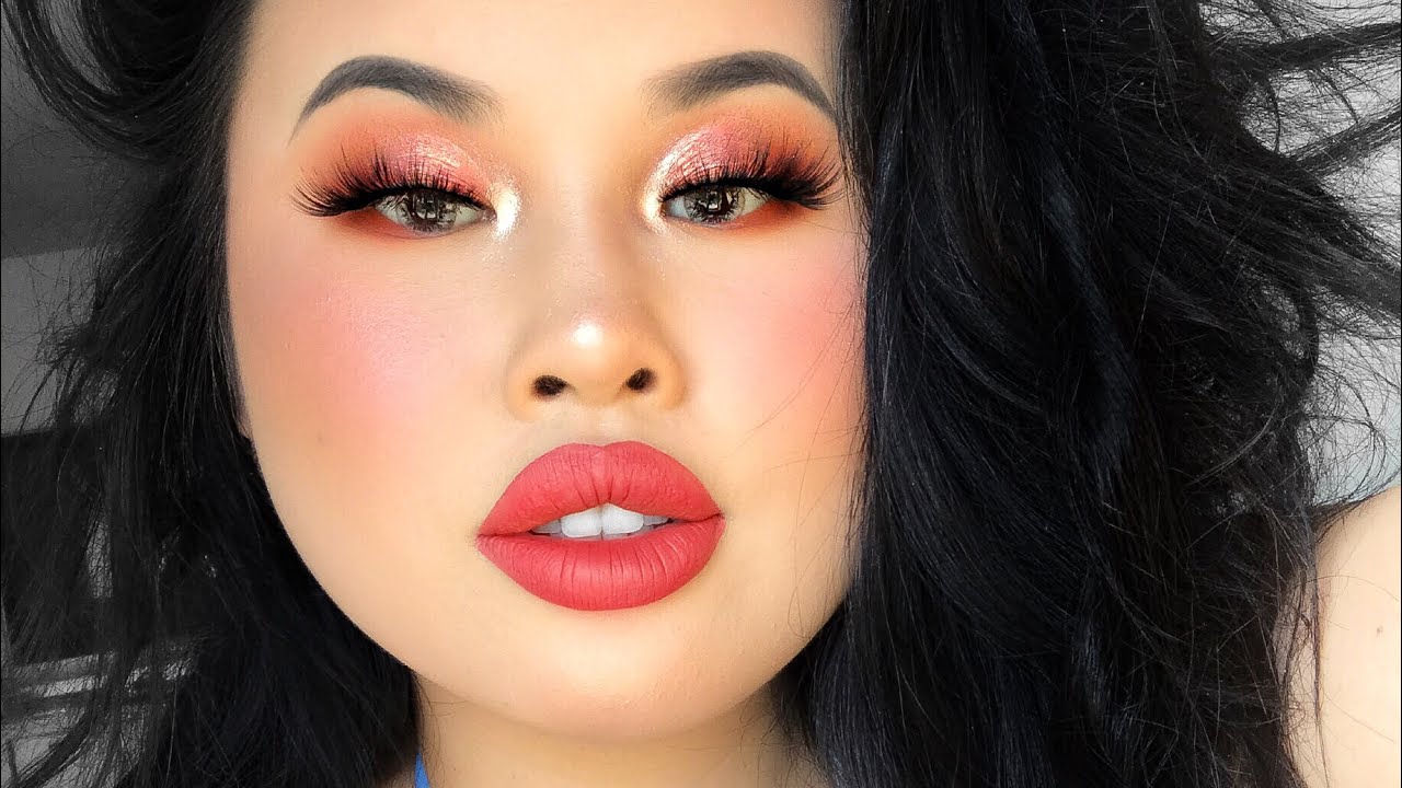 Jaclyn Hill X Morphe Brushes Palette Makeup Tutorial Kim Thai