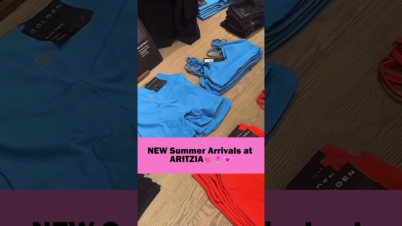 NEW Summer Arrivals at ARITZIA🩷🌷💗