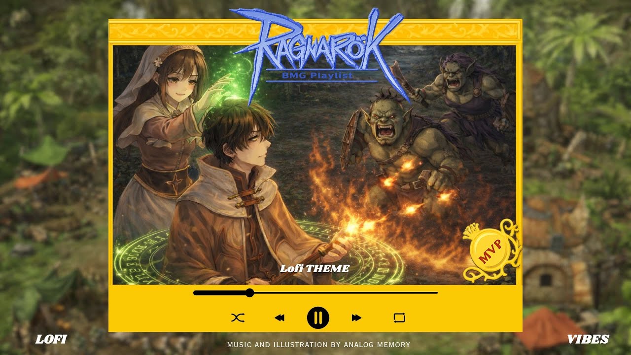 Ragnarok Online Lofi Chillhop for Study & Nostalgia | Old Days at Orc Village