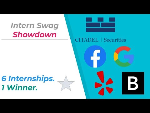 SWE Intern Swag: FB vs Google vs Citadel vs Bloomberg (iPads, Portals and more!)