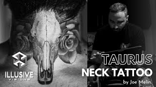 A Fathers Tattoo The Meaning Behind Erics Bull Skull And Roses