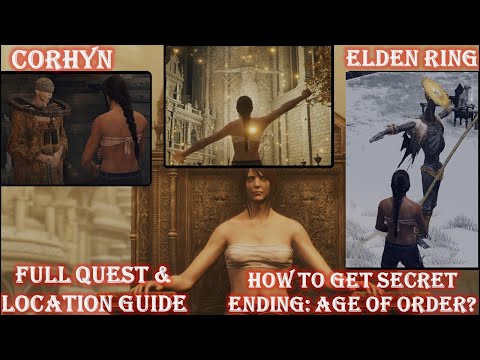 ELDEN RING - BROTHER CORHYN & GOLD MASK'S FULL QUEST - HOW TO GET AGE OF ORDER SECRET ENDING?