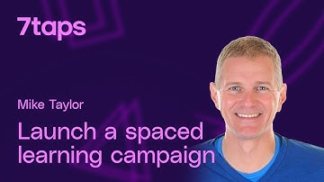 How to launch a spaced learning campaign with 7taps in seconds
