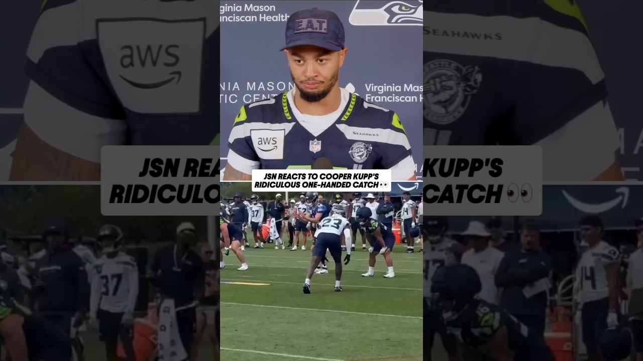 JSN on Cooper Kupp doing Cooper Kupp things 🤝