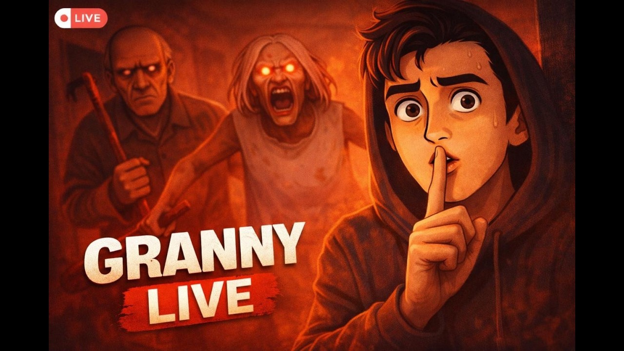 🔥🔥😱 GRANNY ESCAPE TOGETHER LIVE STREAM|| MONSTERJAM.32