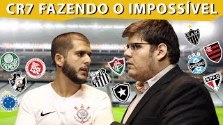 CRISTIANO RONALDO FAZENDO O IMPOSSÍVEL NOS CLUBES BRASILEIROS