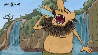 افكار رجل الكهف ...... Funny Cartoon screenshot 4