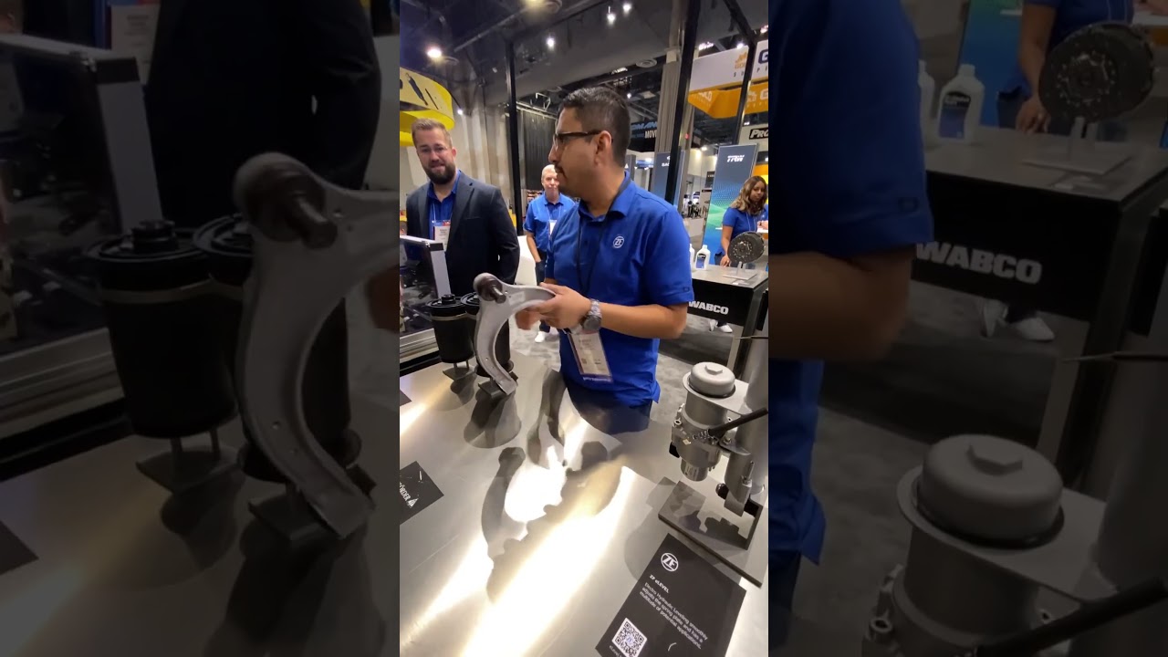 Futuristic Car Suspension Technology from ZF 🤯 #AirSuspension #CarTechnogy