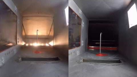 Standard Hoods vs  Louvers on Wind Driven Rain   Short