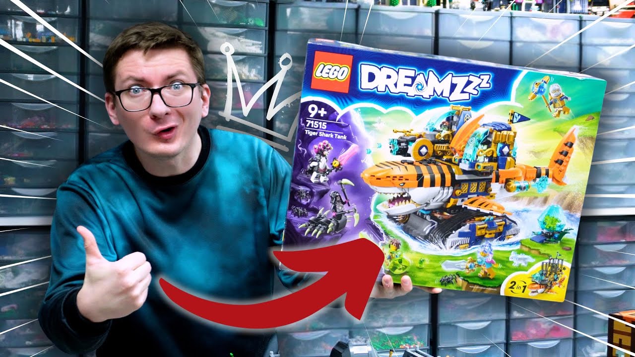 TYGRYSI REKINOCZOŁG 🐯🦈 LEGO DREAMZZZ 71515 / RECENZJA