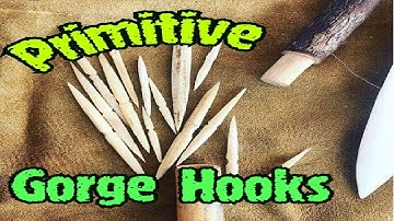Catching Fish With Primitive Survival Gorge Hook and Cane Pole