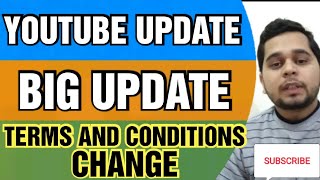 YouTube Big Update | New Terms And Conditions | Monetization | Aadarsh Learning