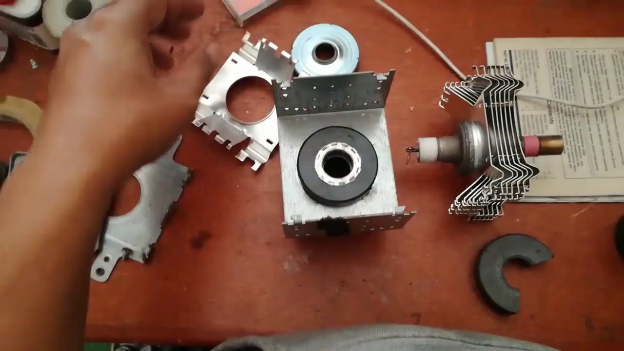 Horno de microondas no calienta, reparación de magnetron - YouTube