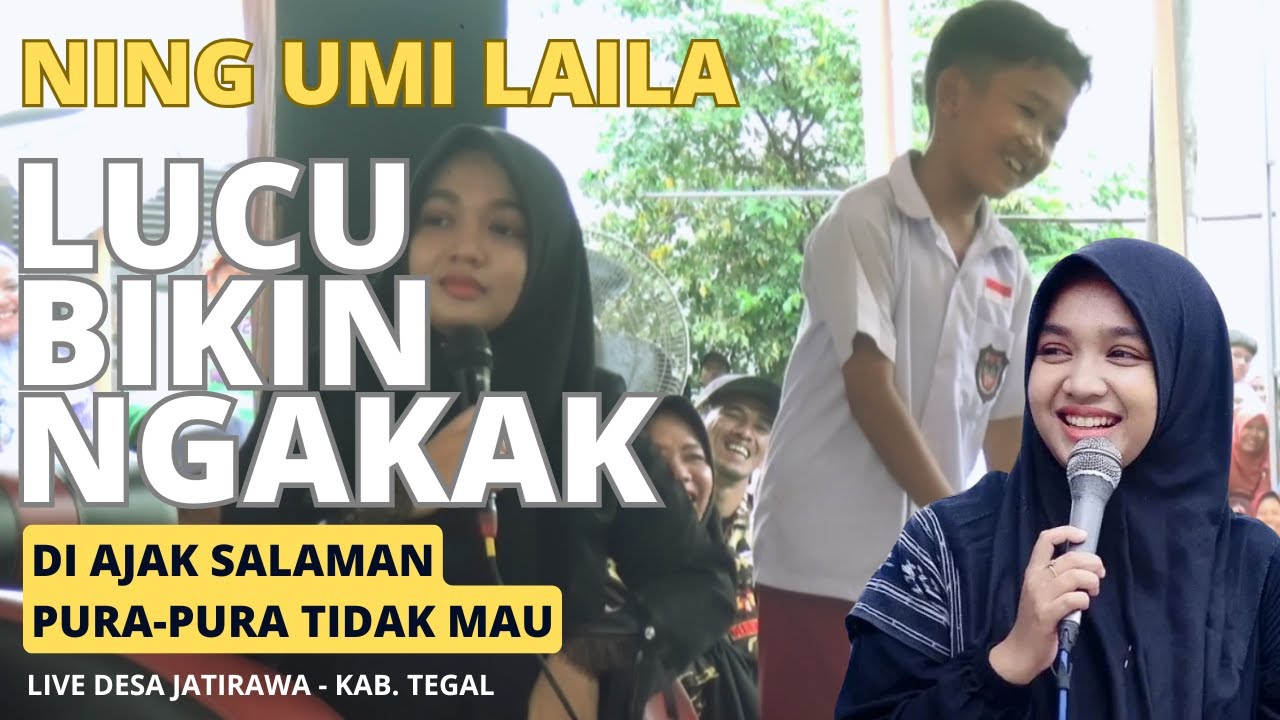 ning umi laila ngerjain anak SD baru pulang dari sekolah belum ganti baju lucu bikin ngakak