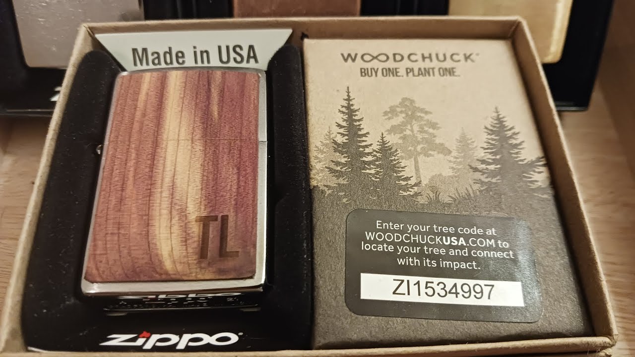 Zippo 29900 Woodchuck Cedar from Marlboro Rewards - YouTube