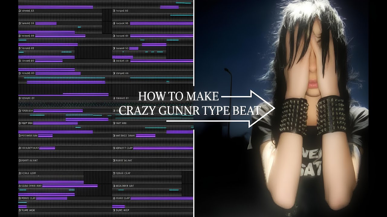 HOW TO MAKE CRAZY GUNNR TYPE BEAT