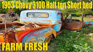 Reviving a 1953 Chevy 3100 1/2 ton Short bed You won’t believe the transformation! Kansas FARM TRUCK by Iron City Garage 85,686 views 8 months ago 42 minutes