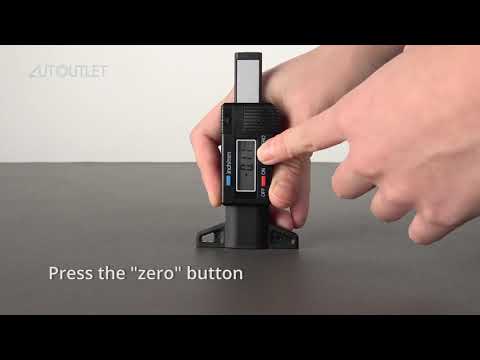 How To Use A Digital Tire Depth Gauge