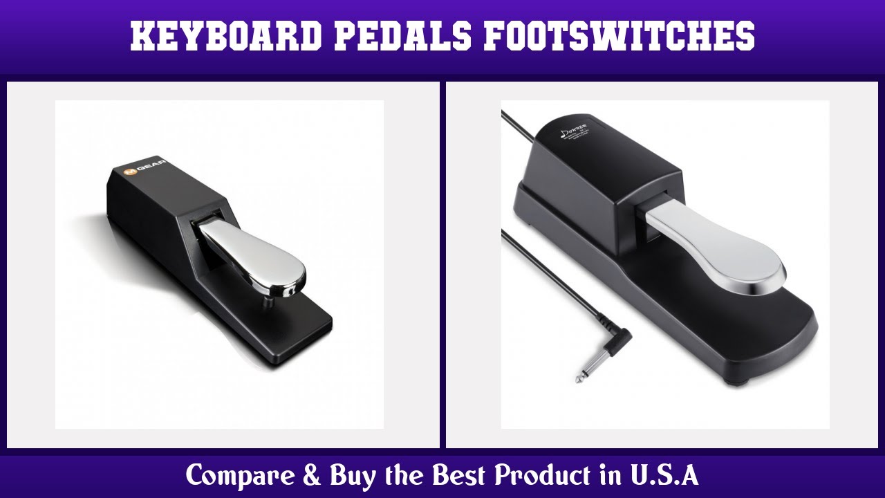 Top 10 Keyboard Pedals & Footswitches to buy in USA 2021 Price