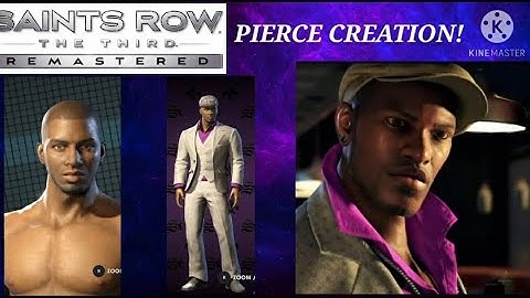 SAINTS ROW 3 REMASTERED - PIERCE CHARACTER CREATION