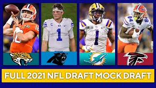 2021 NFL Mock Draft | FULL 1st Round with Trades | CBS Sports HQ