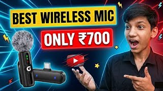 Best Wireless Mic for YouTube only ₹700! 😱 | Grenaro Wireless Mic Review