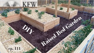 ep. 111 - How to Build a Raised Bed Planter Garden - Weekend Project