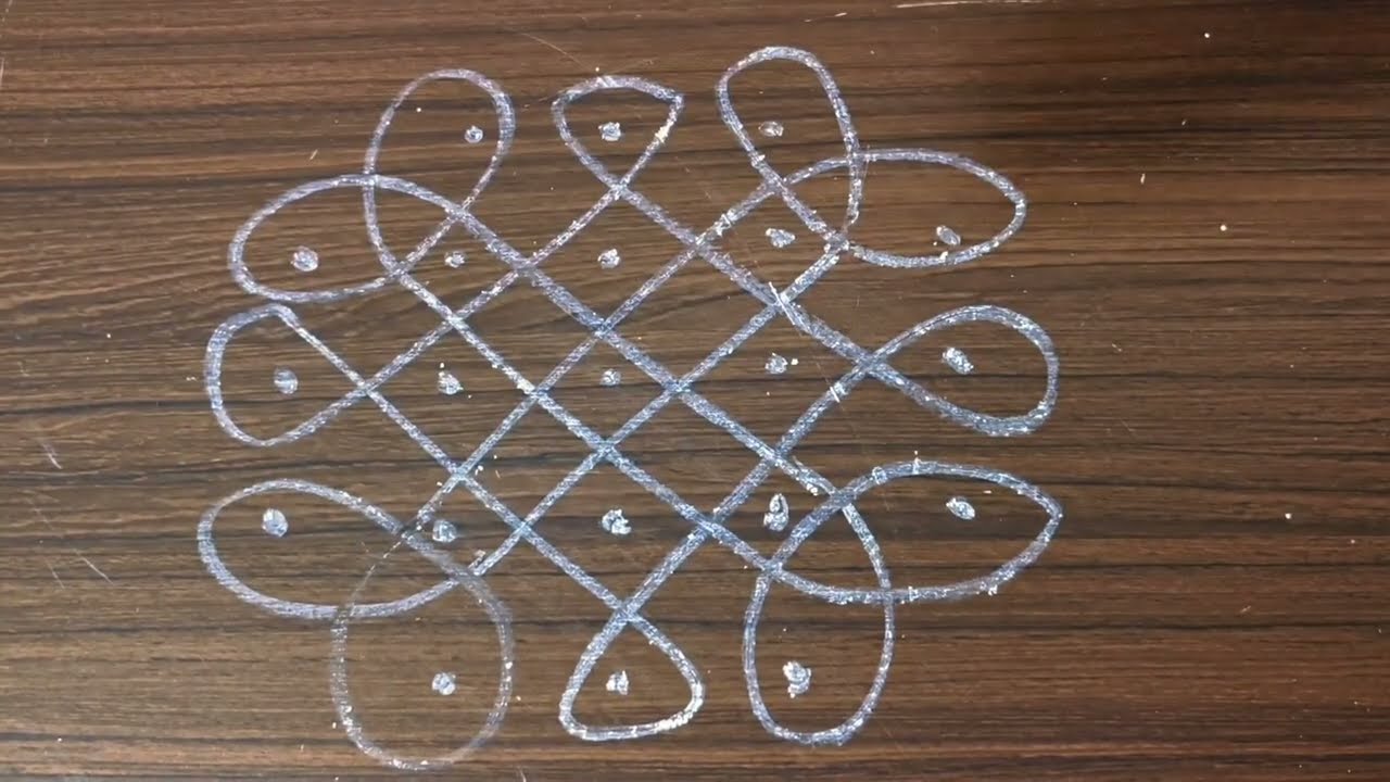 Quick & Easy 5 Muggu Designs | Traditional Rangoli Ideas!