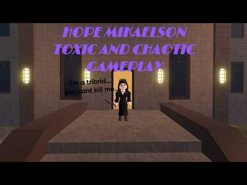 Toxic Hope Mikaelson Gameplay | Bloodlines | Roblox