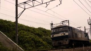 EF210-124号機[鶴]牽引　配給列車
