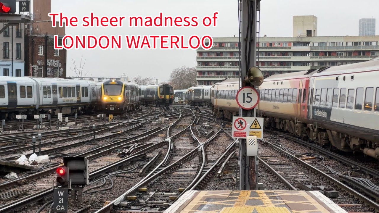 London Waterloo Station Madness 🚆 | Trains Arriving & Departing Non-Stop!