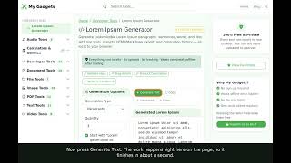 Lorem Ipsum Generator — Free Online Tool, No Upload Needed