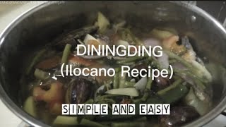 DININGDING II INABRAW II ILOCANO RECIPE II SIMPLE & EASY