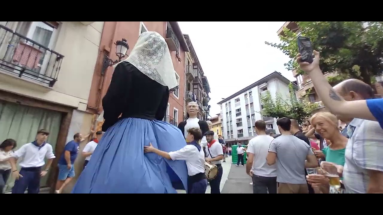 Gigantada azpeitia 2025 ,kalegira (pt 1).